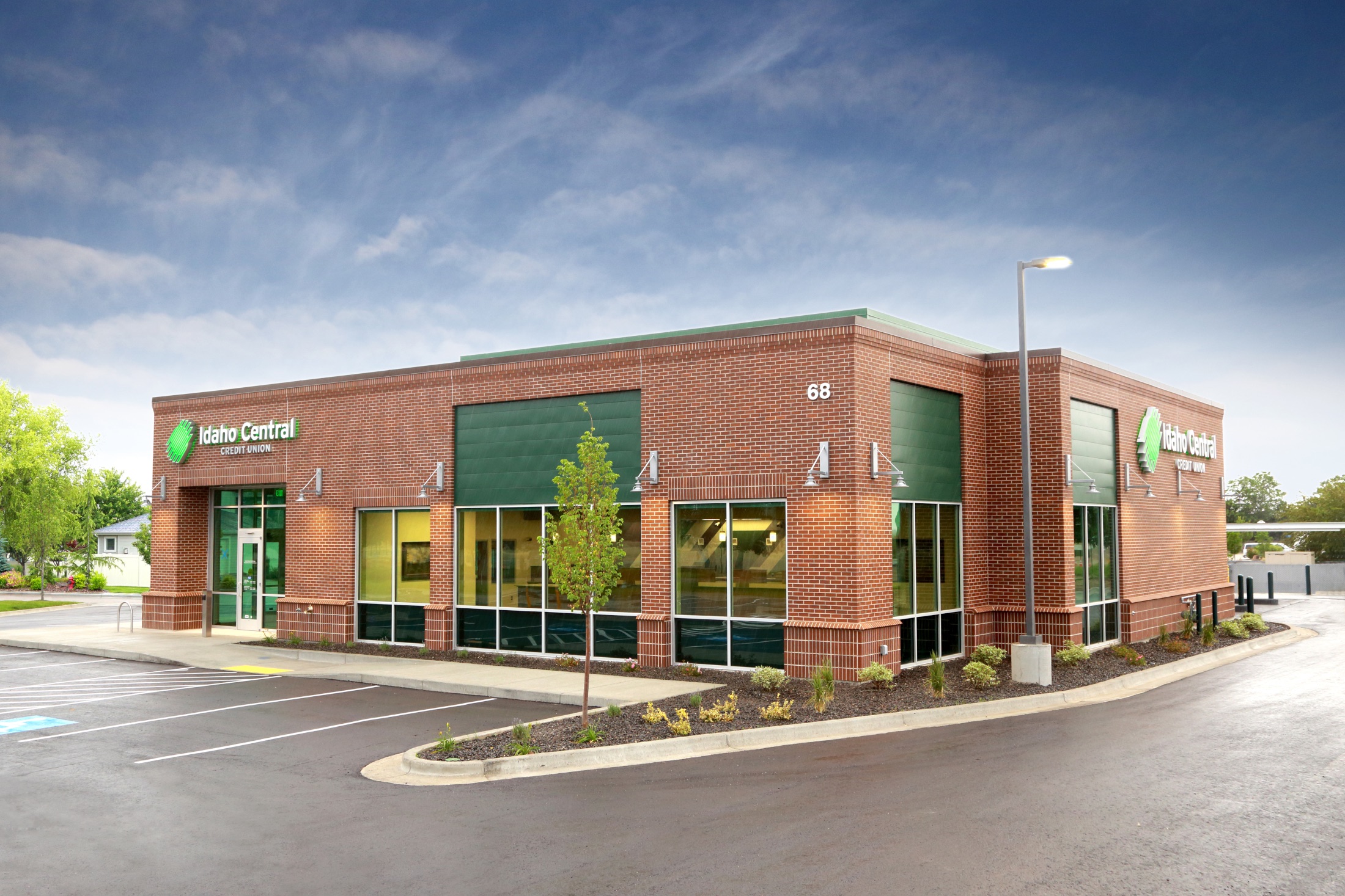Idaho Central Credit Union branch, a 2026 Idaho Air partner